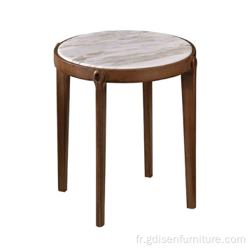 Ensemble de table de thé en bois massif